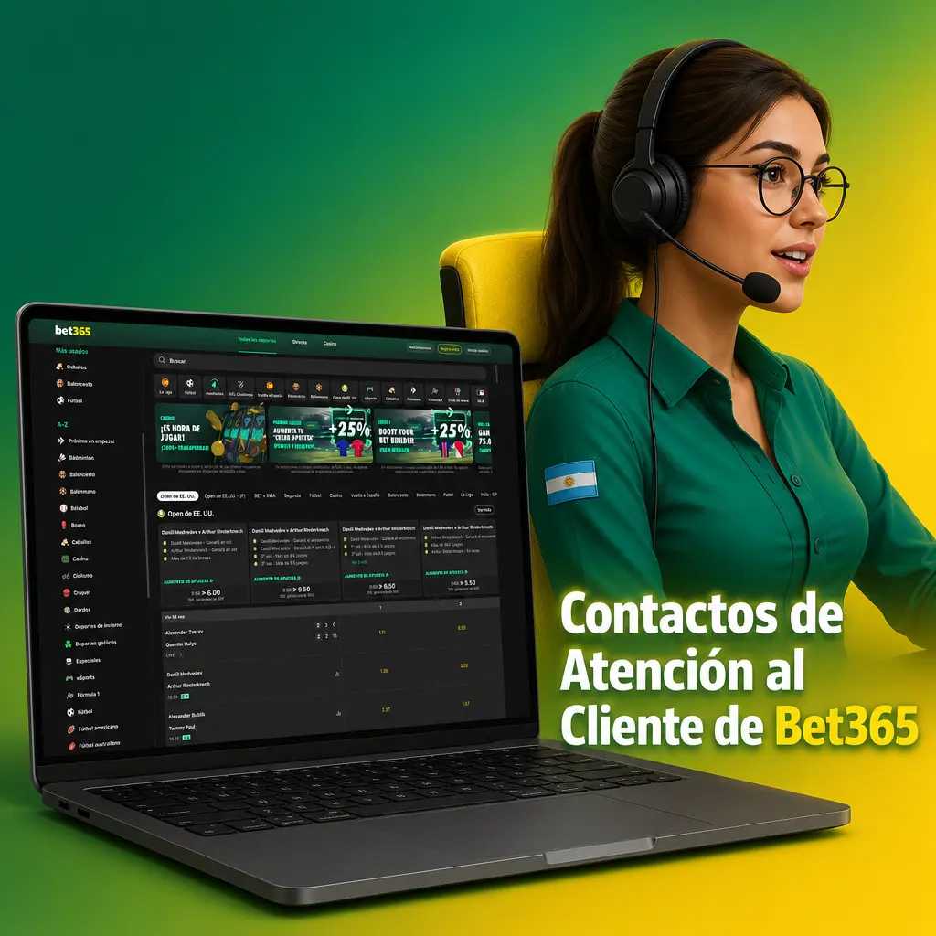 Contactos de atención al cliente de Bet365 para resolver consultas sobre depósitos, pagos y verificación de cuenta