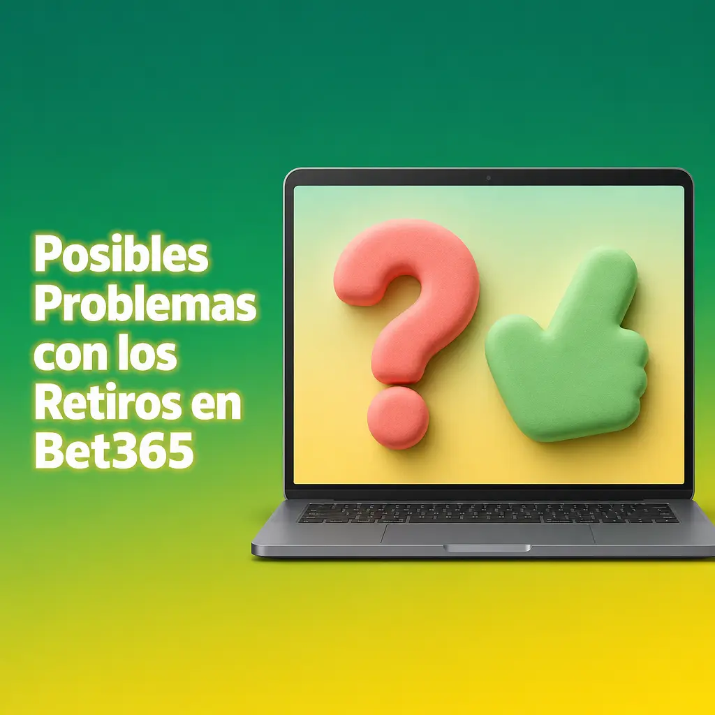 Problemas comunes al retirar dinero en Bet365: verificación, datos, demoras bancarias, montos mínimos y bonos bloqueados.